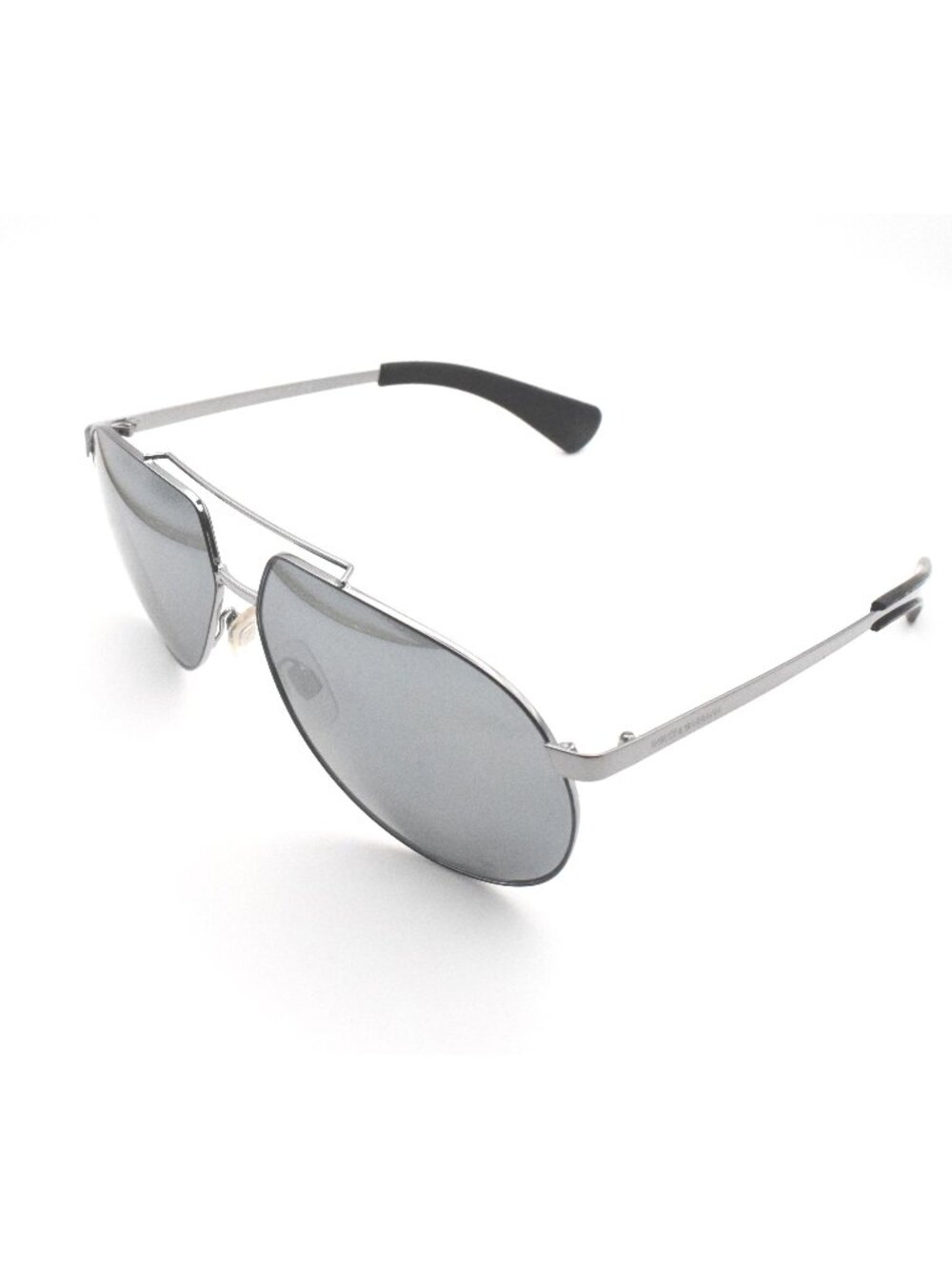 Dolce & Gabbana DG 2152 04/6G Aviator Gun Metal Frame Grey Lenses
